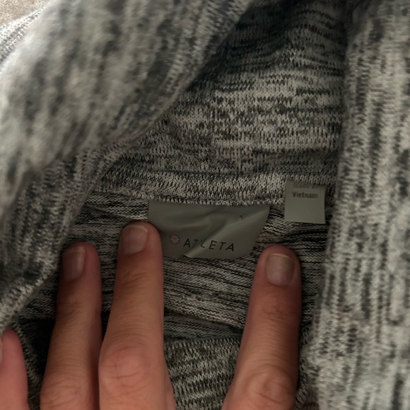 Athleta | Gray Cowl Sweater - Picture 11 of 11